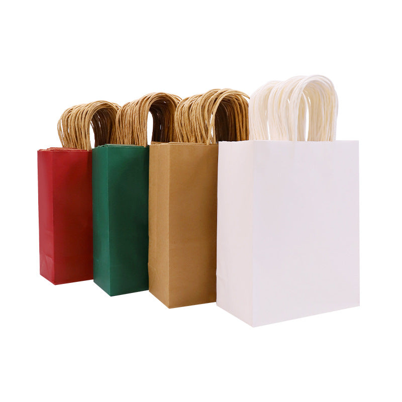 Bolsa de papel kraft marrón 