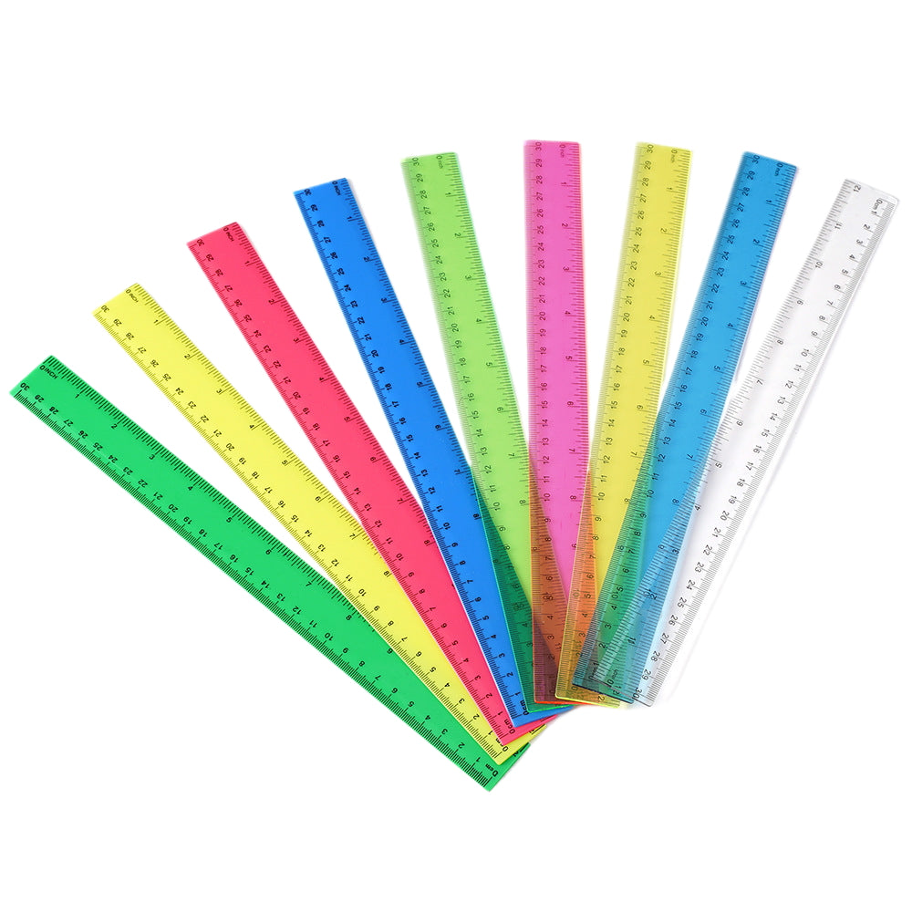 Règle de couleur de 30 cm 
