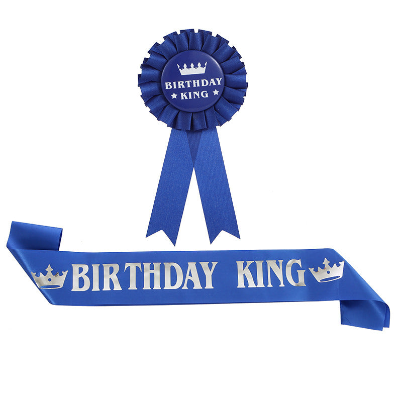 Écharpe de récompense avec un badge 