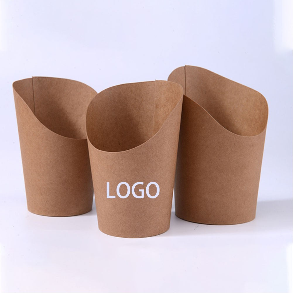 Gobelet à frites jetable de 16 oz 