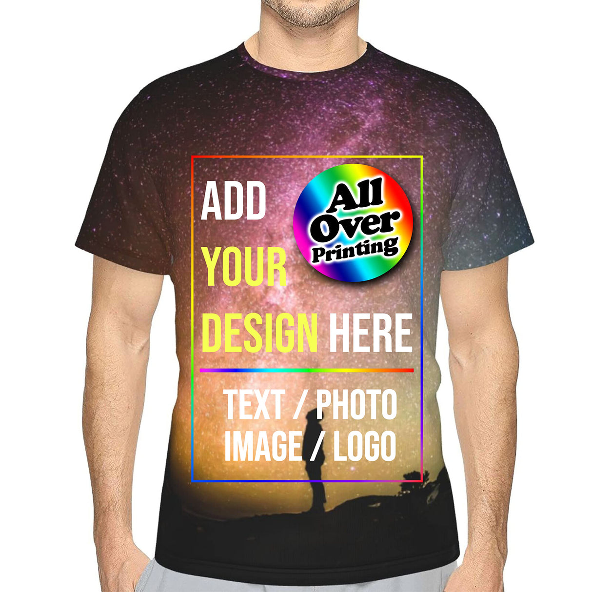 Custom All-over Print T-shirt