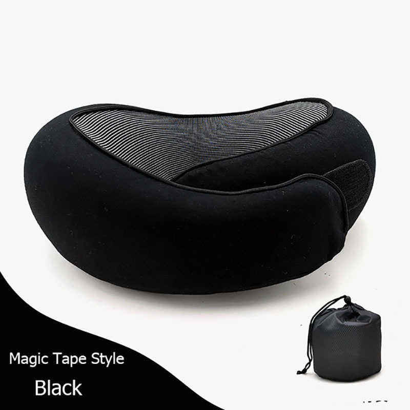 Memory Foam Neck Pillow With Pillowcase