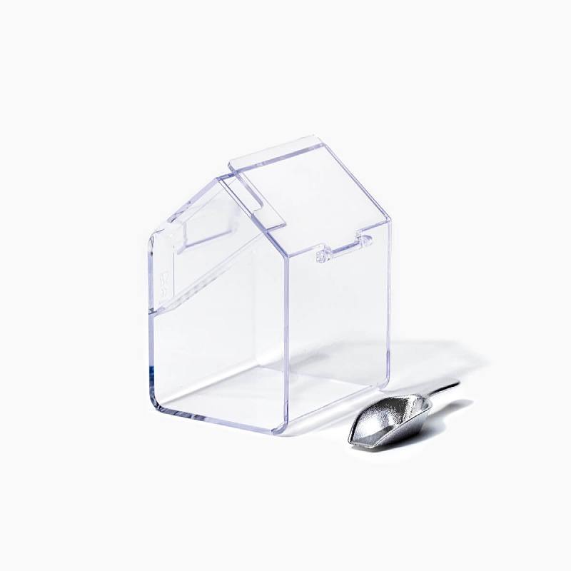 Caja de dulces apilable de acrílico transparente 