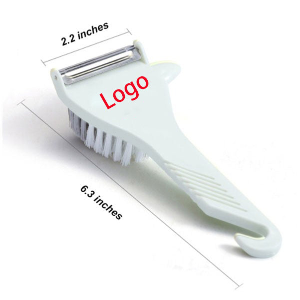 Brosse/éplucheur à légumes 3 en 1 