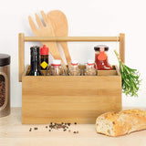Boîte à condiments en bois - Par bateau 
