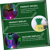 Gobelet LED en plastique ananas 500 ml 