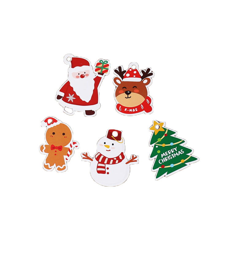 Étiquette de Noël personnalisée 