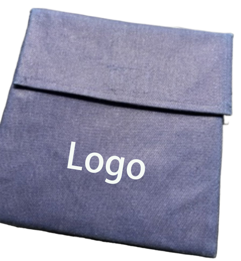 Bolsa de lona con solapa 