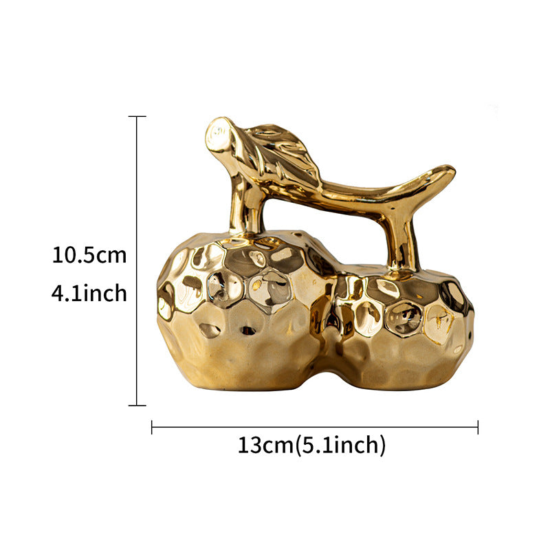 Ornement de pomme ramifiée 