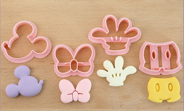 4pcs Mouse Pancake Molds