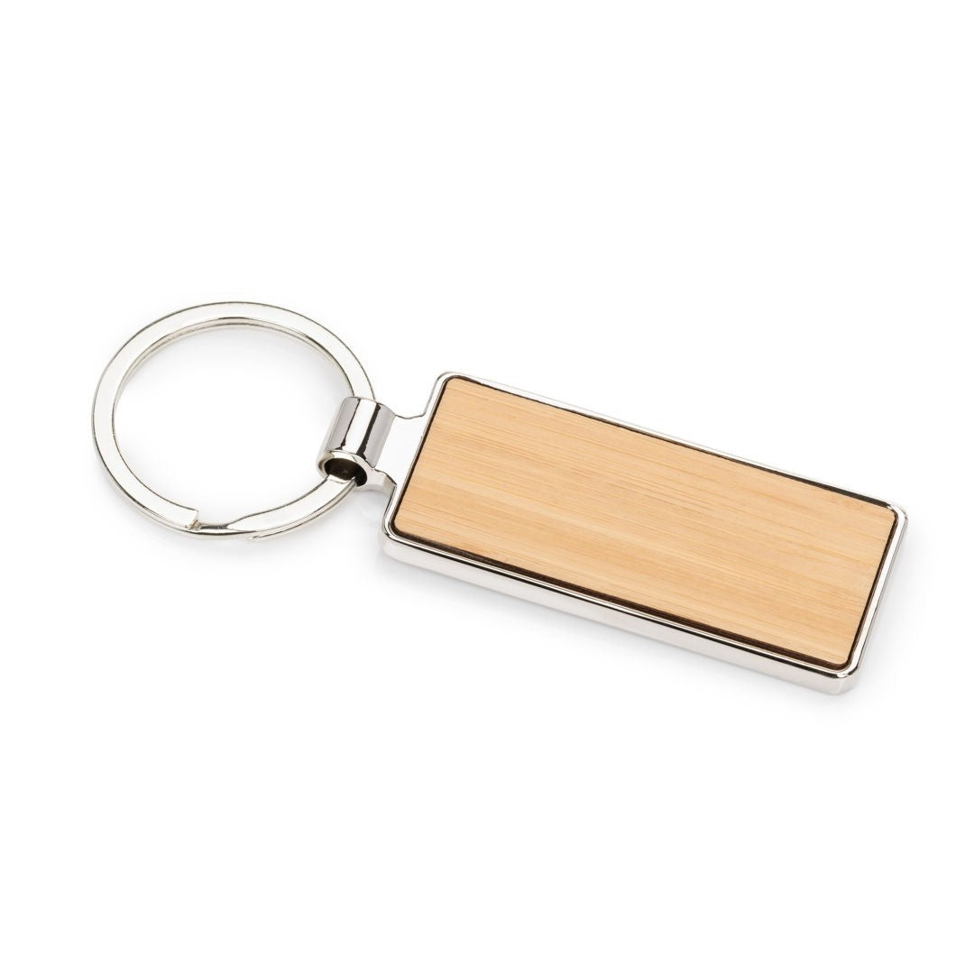 Bamboo Wood Key Ring