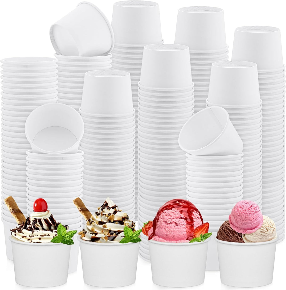 4oz Ice Cream Cups