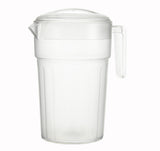34 Oz clear Pitcher With Lid