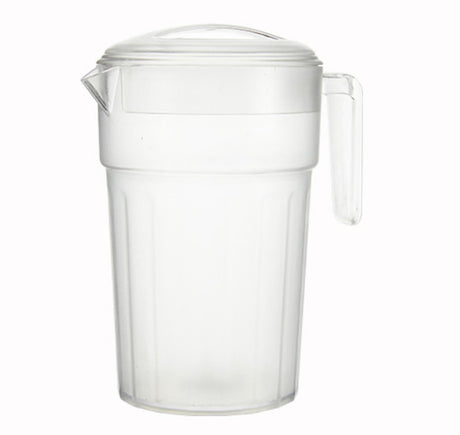34 Oz clear Pitcher With Lid