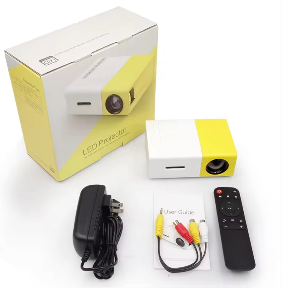 Mini projecteur filaire 