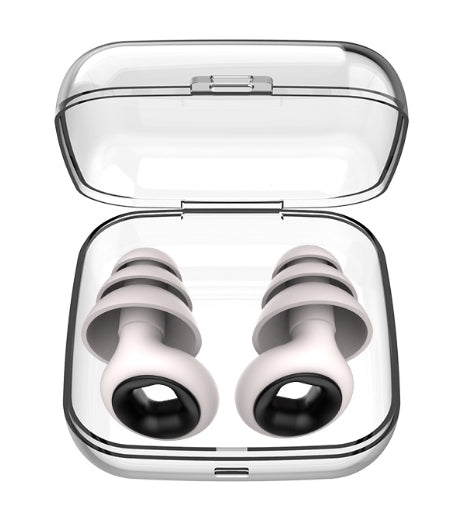 Bouchons d'oreilles anti-bruit en silicone 