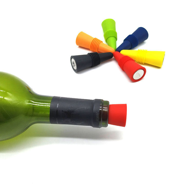 Tapón de silicona para botella de vino 