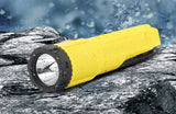 Lampe de poche jaune à sécurité intrinsèque 