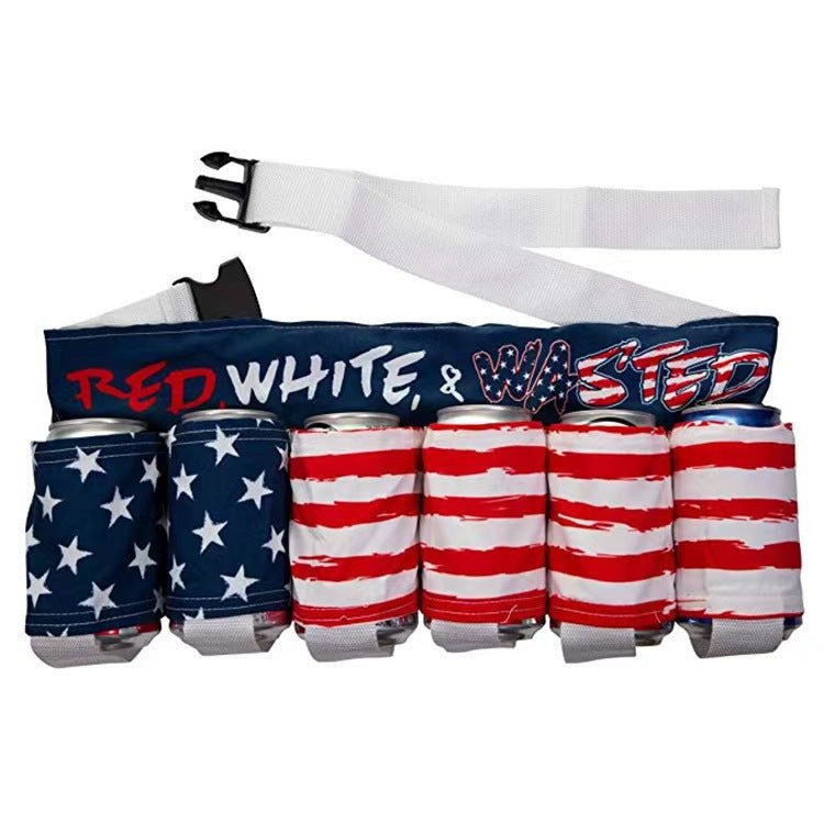 6pcs Can Holder Waist Fanny Pack Belt - Yorkn Inc✅