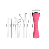 7 Pcs Stainless Steel Cutlery Set - Yorkn Inc✅