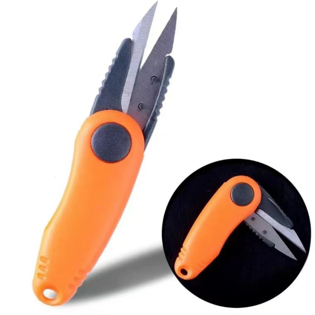 Juego de tijeras plegables para hilo de pescar 
