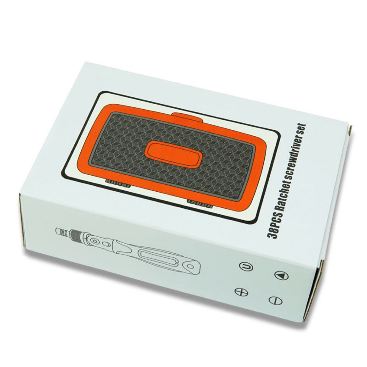 Tournevis à cliquet pliable 38 en 1 