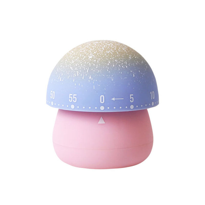 Temporizador mecánico de cocina con forma de hongo 