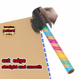 Cortador de rollos de papel de regalo mejorado 