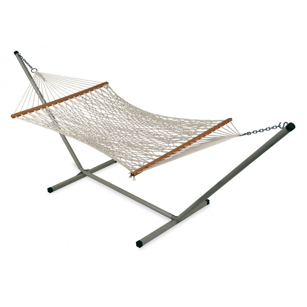 Hamac à double corde avec support 