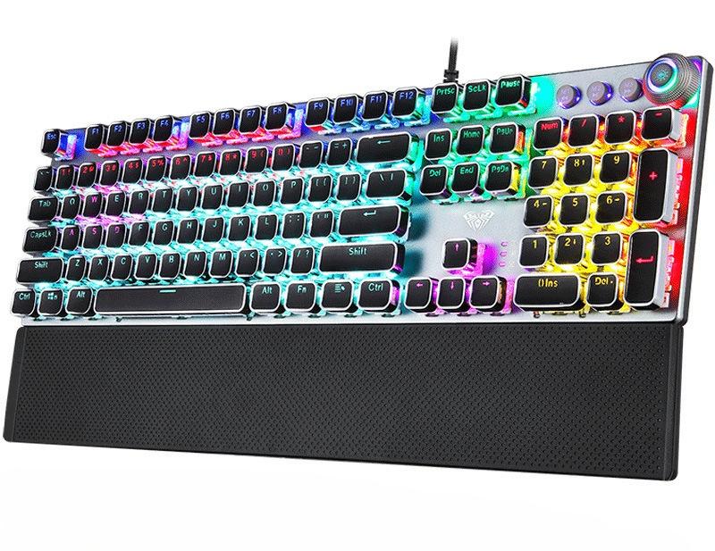 Clavier mécanique de type machine à écrire 