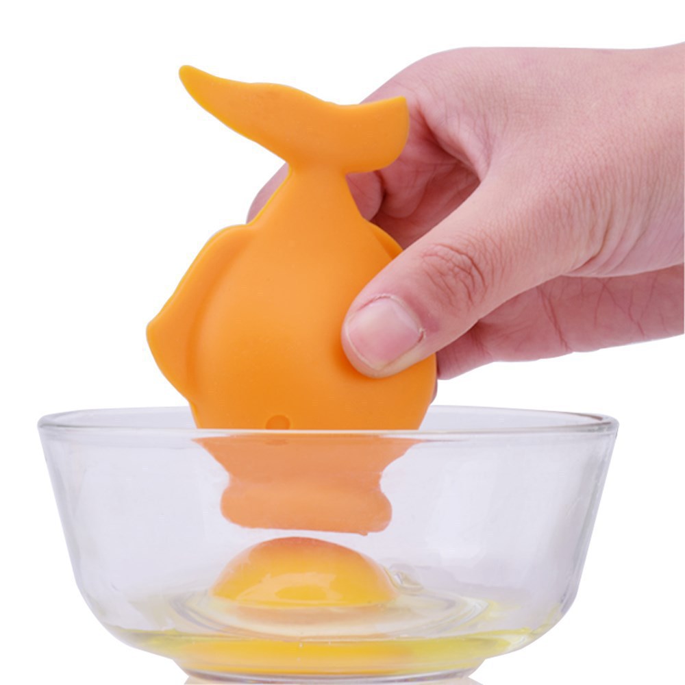 Separador de huevos de silicona 