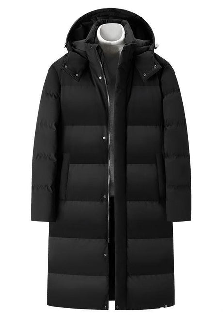 Long Coat Hooded Insulated Puffer