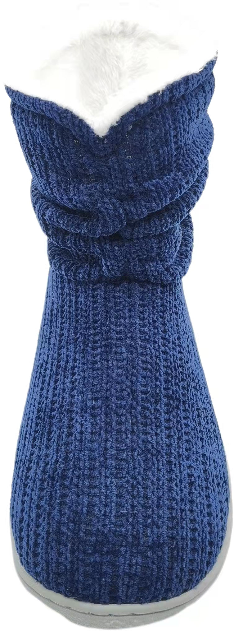 Chaussons bottines en tricot 