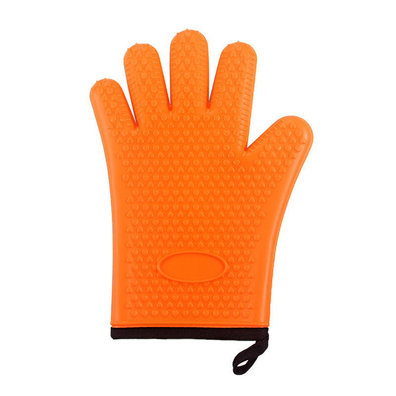 Guante de silicona para horno ahumador 