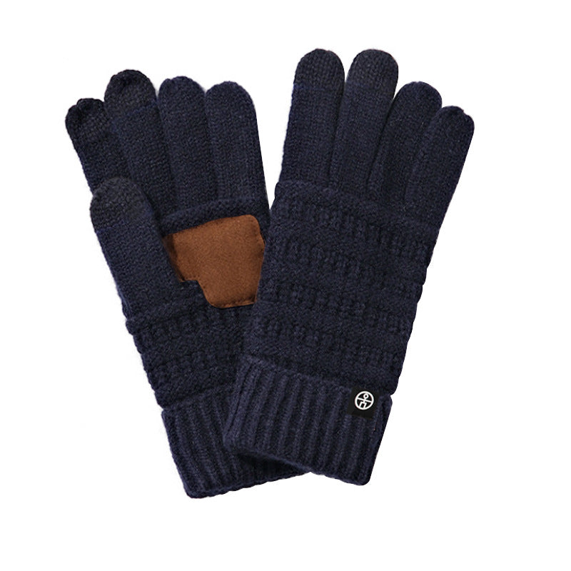 Alpaca Fleece Anti-slip Gloves