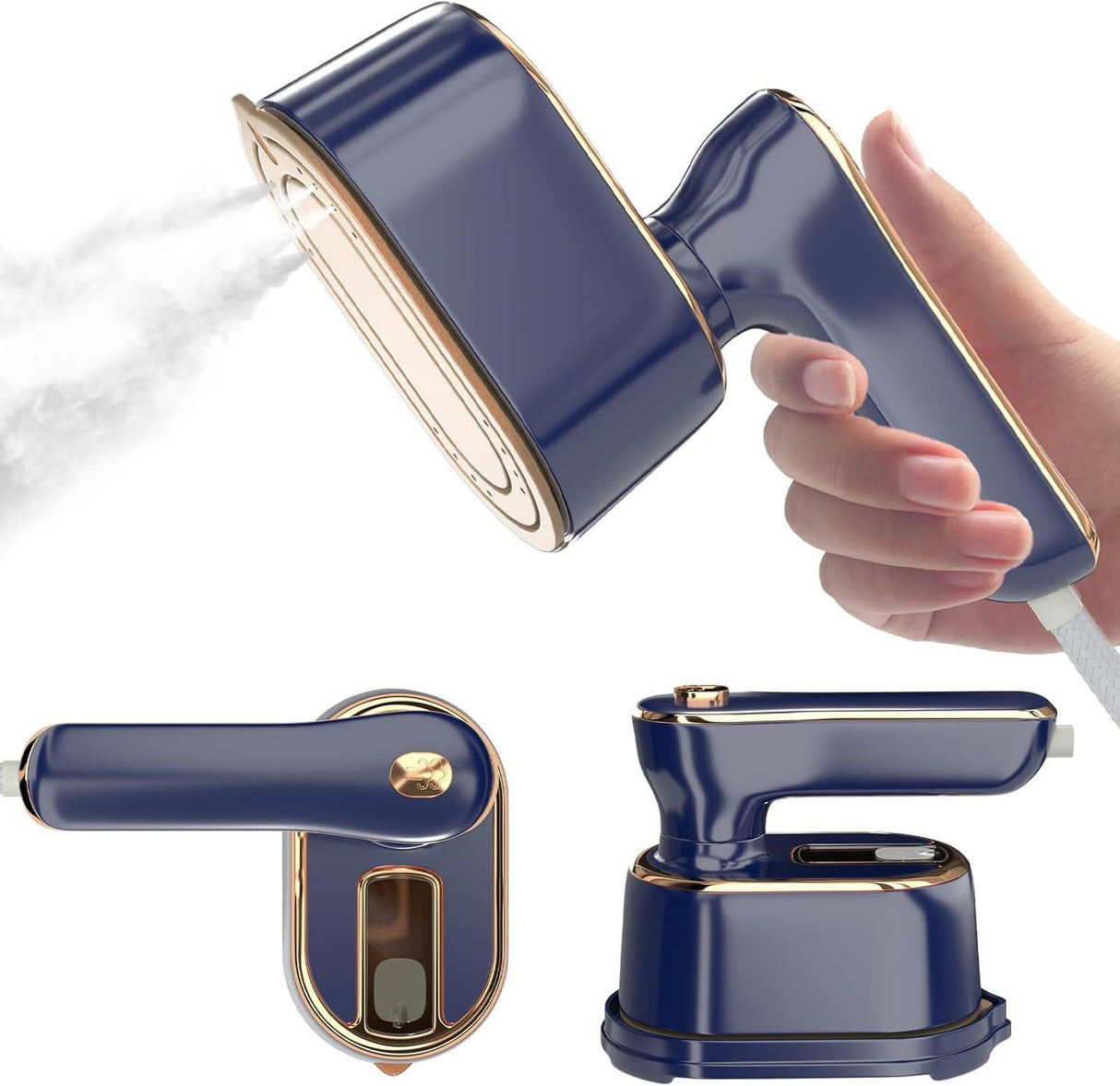 Plancha de vapor de viaje 