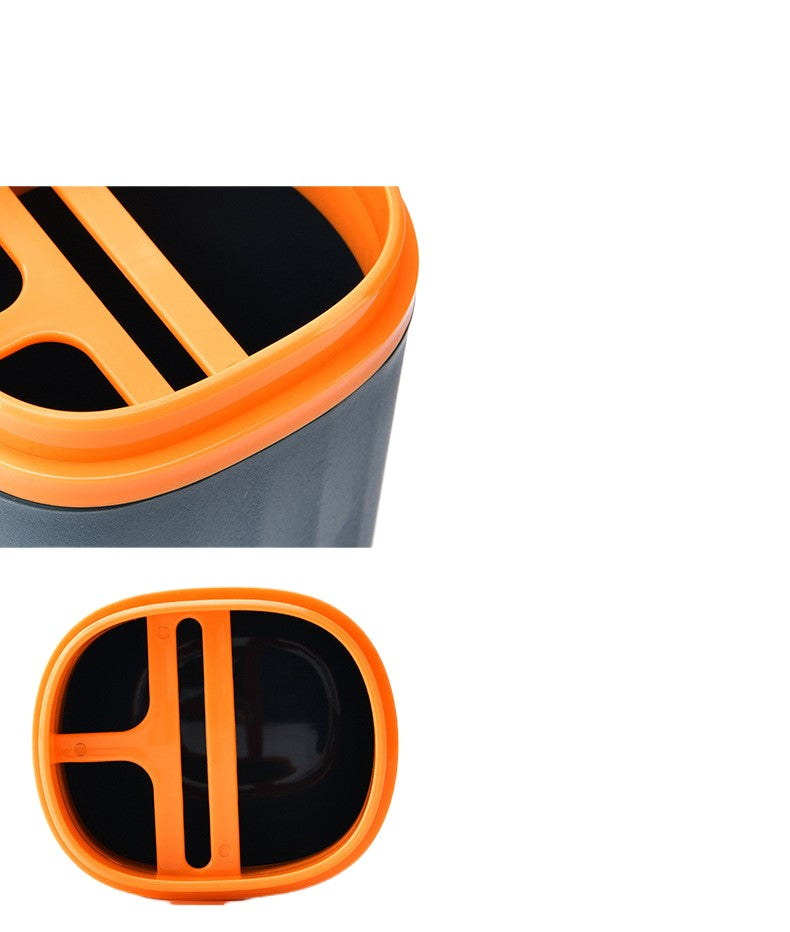 Juego de vasos portátiles para cepillos de dientes de viaje 