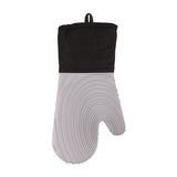 Guante de horno de silicona suave acanalado 