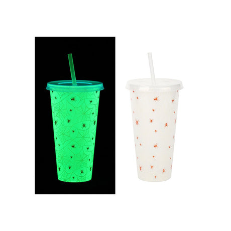 720ml Reusable Glow Cup With Straw - Yorkn Inc✅