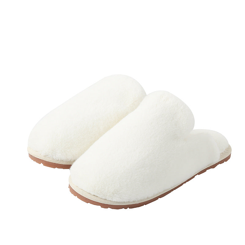 Womens Anti-slip Furry Slippers