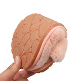 Womens Anti-slip Furry Slippers