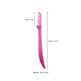 Maquinilla de afeitar facial para mujer, removedor de vello de melocotón 