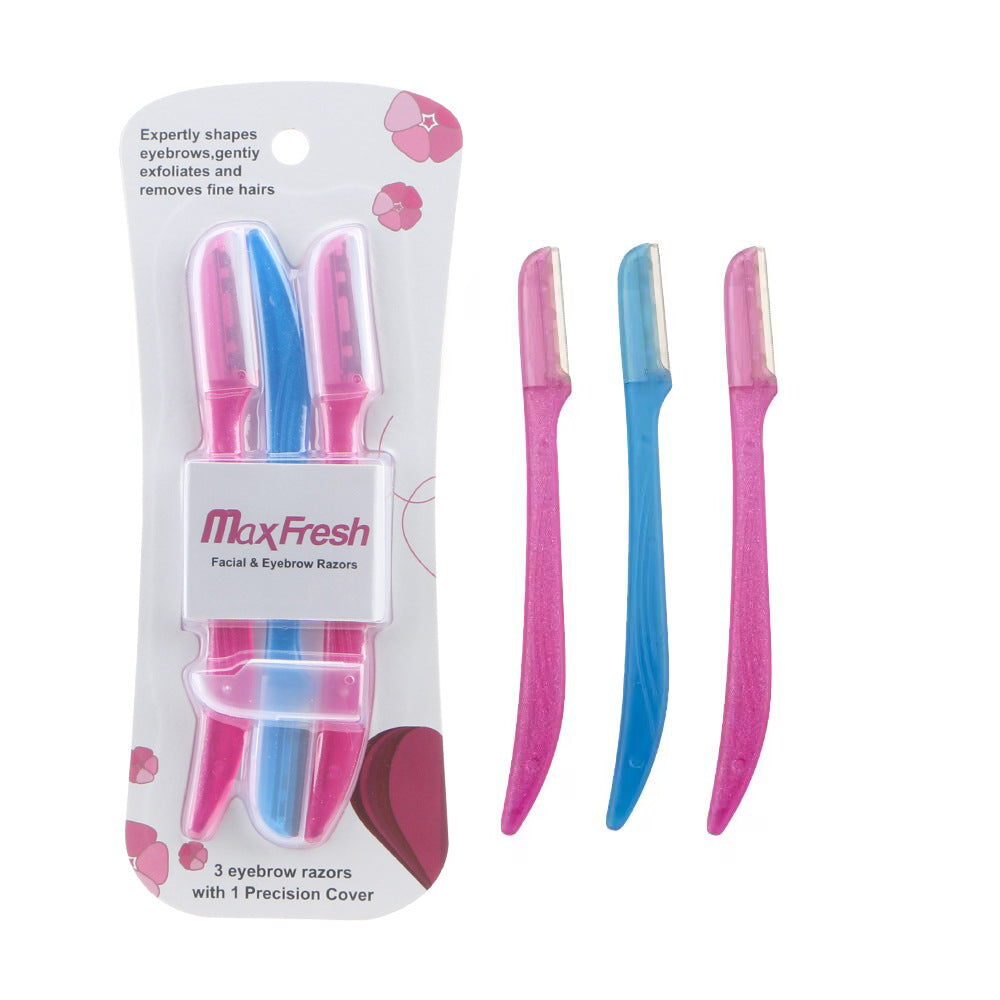 Maquinilla de afeitar facial para mujer, removedor de vello de melocotón 