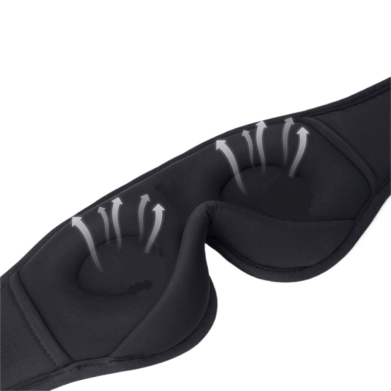 Máscara para dormir con diadema y auriculares 