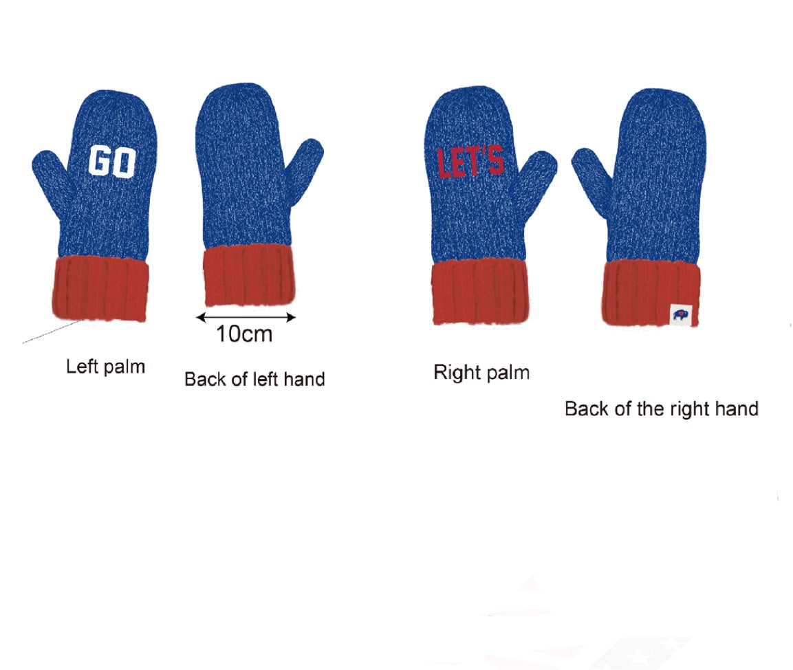 Knitted Gloves With Lining