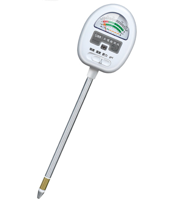 Medidor de humedad del suelo, medidor de pH del suelo 4 en 1 