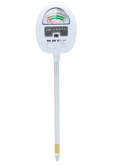 Medidor de humedad del suelo, medidor de pH del suelo 4 en 1 