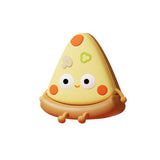 Luz nocturna de silicona con forma de pizza 