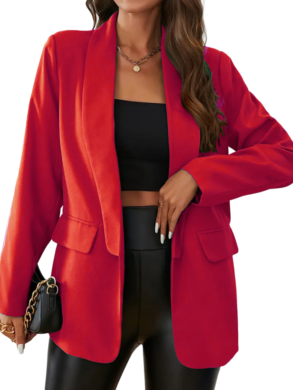 Blazer relajado para mujer 