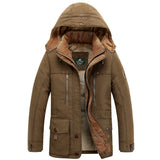 Veste isolante à capuche 